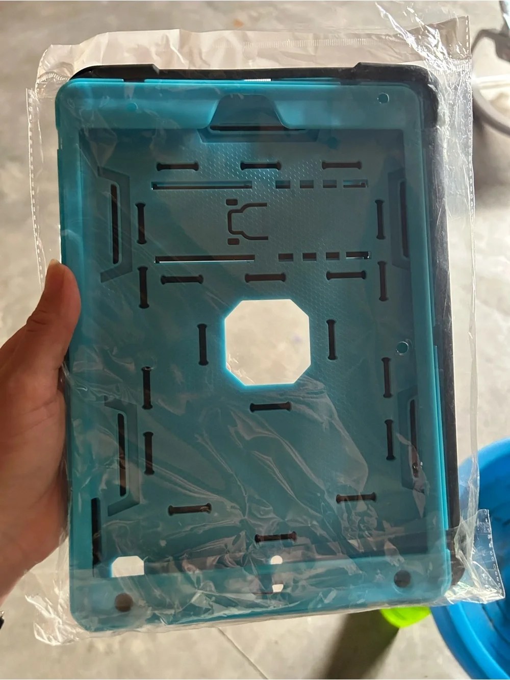 Universal Teal Tablet Case - Protective Stand Cover